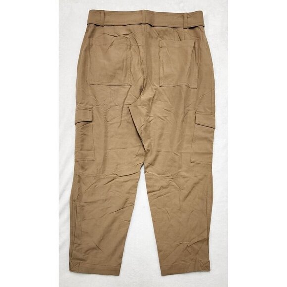 Banana Republic Khaki Stretch Cargo Pants 14 - Picture 3 of 7